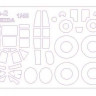 KV Models 48120 Пе-2 (ZVEZDA #4809) + маски на диски и колеса ZVEZDA 1/48