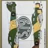Kora Model NDT48060 Decals SM.79 Sparviero 'El Halc?n Con Bomba' 1/48