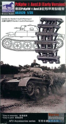 Bronco AB3520 Pzkpfw.2 Ausf.D(Early) Track Link Set 1/35