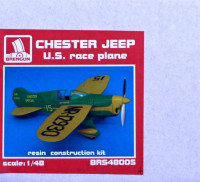 Brengun BRS48005 Chester Jeep U.S. race plane (resin kit) 1/48