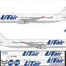 Ascensio 763-009 Boeing 767-300 (ЮтАйр) 1/144