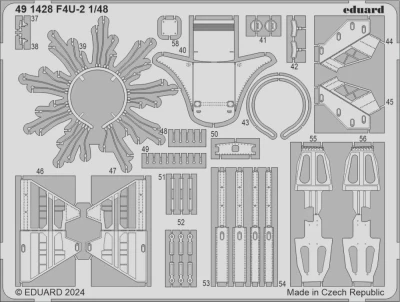 Eduard 491428 SET F4U-2 (MAGIC F.) 1/48