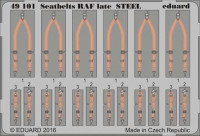 Eduard 49101 Seatbelts RAF late STEEL 1/48