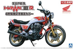 Aoshima 054406 Honda Super Hawk IIIR 8 Hours Victory Commemoration Limited Color 1:12