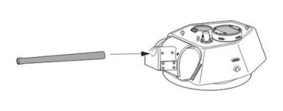 CMK B48072 T-34/76 Metal Barrel for Hobby Bos/ TAM 1/48