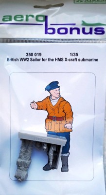 Aerobonus 350019 British WWII Sailor for HMS X-craft Vol.2 фигурка 1/35