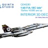 Quinta studio QD48280 F/A-18C late (HobbyBoss) 1/48
