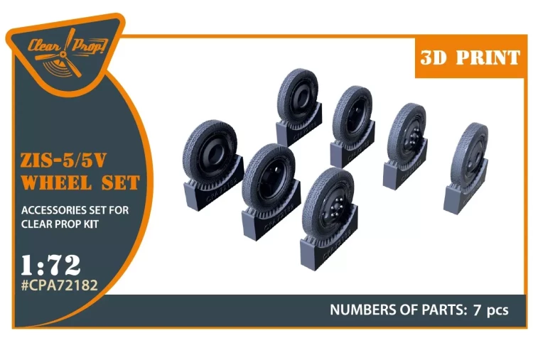 Clear Prop CLPA72182 ZiS-5V wheel set type 2 (CL.PROP) 1/72
