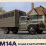 PST 72058 Spare Parts M-14A/Ford 6 1/72