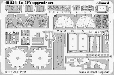 Eduard 48823 La-5NF upgrade set