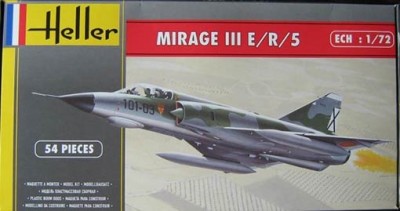 Heller 80323 Мираж III E 1/72