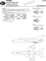 New Ware NWA-M1304 Mask MiG-21 PF EXPERT (EDUARD) 1/72