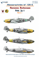 Colibri decals 48036 Bf-109 E (Schl)/LG 2 (Operation Barbarossa) Part I 1/48