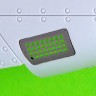 Master 48189 P-51 Mustang carbur.air filter cover standard 1/48