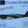 LF Model 72090 Curtiss TP-40M Conversion Set w/ decals (HAS) 1/72