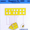 Special Hobby SM48002 1/48 Mask for Reggiane Re.2005 (SP.HOBBY)