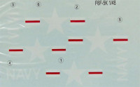 LF Model C4890 Decals F6F-5K Hellcat Drone over Korea 1/48