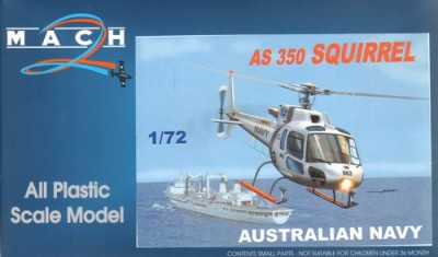 Mach 2 MACH7260 AS-350 Ecureuil Squirrel Australian Navy/Army 1/72