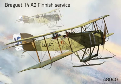 Fly model 48040 Breguet 14 A2 'Finnish service' (2x camo) 1/48