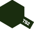 Tamiya 85002 TS-2 Dark Green (Темно-зеленая) матовая