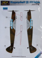 LF Model M4826 Mask Messerschmitt Bf 108 Taifun (EDU) 1/48