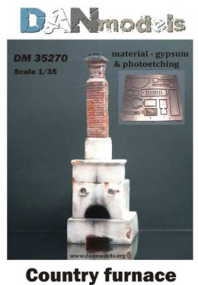 Dan models 35270 Сельская печь. Материал - гипс. фоторавление 1/35