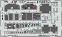Eduard SS687 1/72 Lancaster B Mk.I/B Mk.III interior (AIRF)
