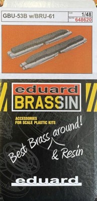Eduard 648620 BRASSIN GBU-53B w/BRU-61 1/48