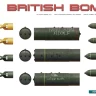 Miniart 49023 British Bombs (inc. decals) 1/48