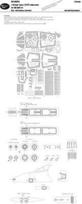 New Ware NWA-M0653 1/48 Mask F-14D Super Tomcat EXPERT (AMK 88007)