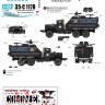 Star Decals 35-C1178 Vietnam Gun Trucks # 3. 'The COLONEL' - 3rd blue paint job. M54 5-ton truck with a gutted APC M113 1/35