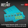 Reskit RSB48008 Su-25 Frogfoot Geometric (BLUE 17,33,01,02) 1/48