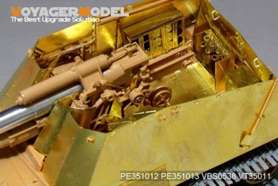 Voyager Model PE351013 WWII German Sd.Kfz.165 Hummel Amour Plate/Fenders (TAMIYA 35367) 1/35