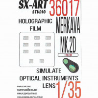Sx Art 36017 MERKAVA MK.2D (TAKOM) Имитация смотровых приборов 1/35