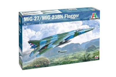Italeri 02817 M&amp;G-27/M&amp;G-23BN Flogger 1/48
