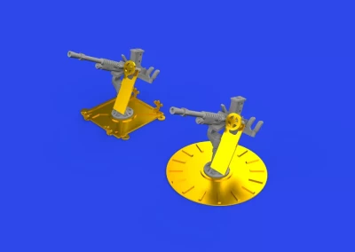 Eduard 653019 BRASSIN IJN Type 96 25mm AA gun (single) 1/350