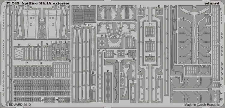 Eduard 32249 Spitfire Mk.IX exterior