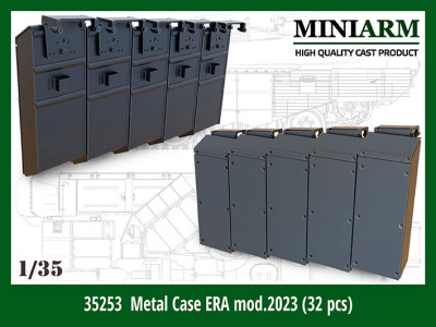 Miniarm 35253 Бортовые блоки ДЗ в металлическом корпусе обр.2023г (36 шт) 1/35