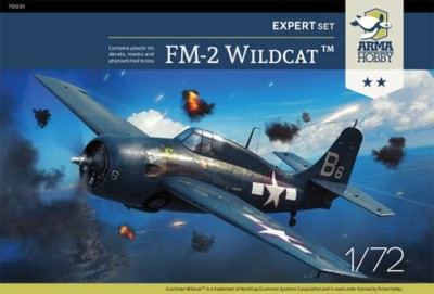 Arma Hobby 70031 FM-2 Wildcat Expert Set (6x camo) 1/72