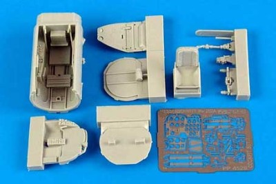 Aires 4528 Me 262A cockpit set 1/48