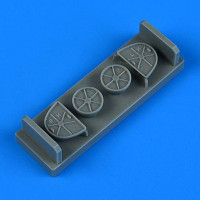 Quickboost QB72 637 A-37 Dragonfly FOD covers (ACAD) 1/72