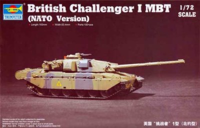 Trumpeter 07106 Танк &quot;Челленжер&quot; 1MBT(NATO Version) 1/72