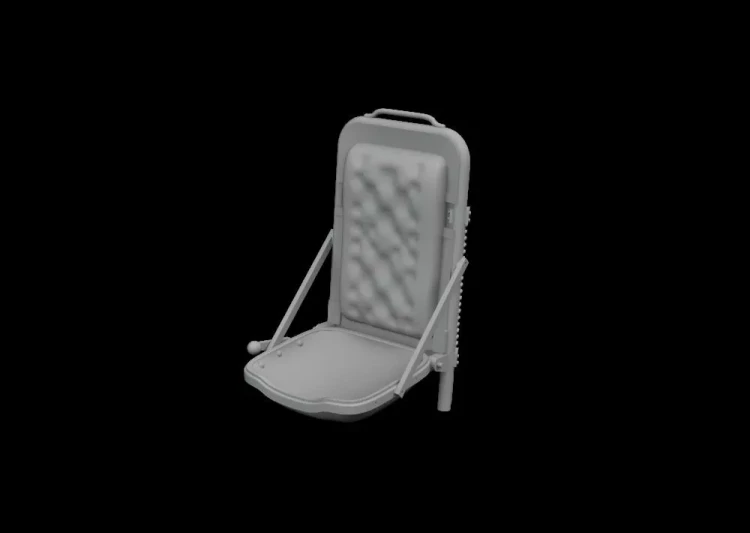 Eduard 6481009 BRASSIN P-51B/C/D seat Type 3 PRINT (EDU) 1/48