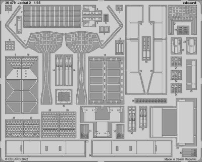 Eduard 36479 SET Jackal 2 (HOBBYB) 1/35