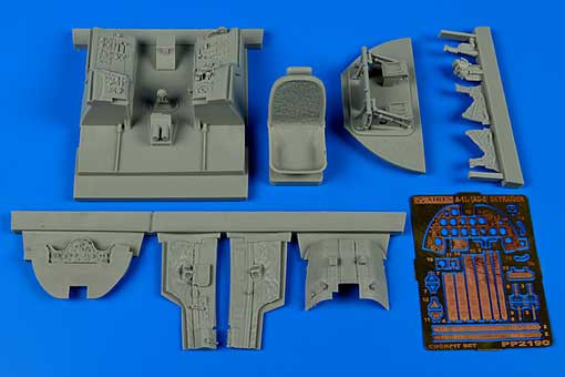 Aires 2190 A-1D (AD-4) Skyraider cockpit set 1/32