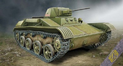 Ace Model 72540 T-60 выпуска завода №264 (спицованные колёса, зима 1942) 1/72