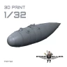 77Propeller 77PRP752 Bf 109G External Fuels Tanks - Variant A 1/32