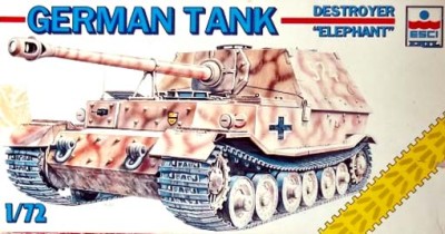 ESCI 8360 GERMAN TANK DESTROYER ELEPHANT 1:72