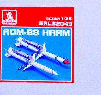 Brengun BRL32043 AGM-88 Harm (2 pcs.) 1/32