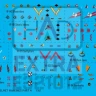 HAD 321012 F-14 Helmet & dress sewing markings Vol.4 1/32